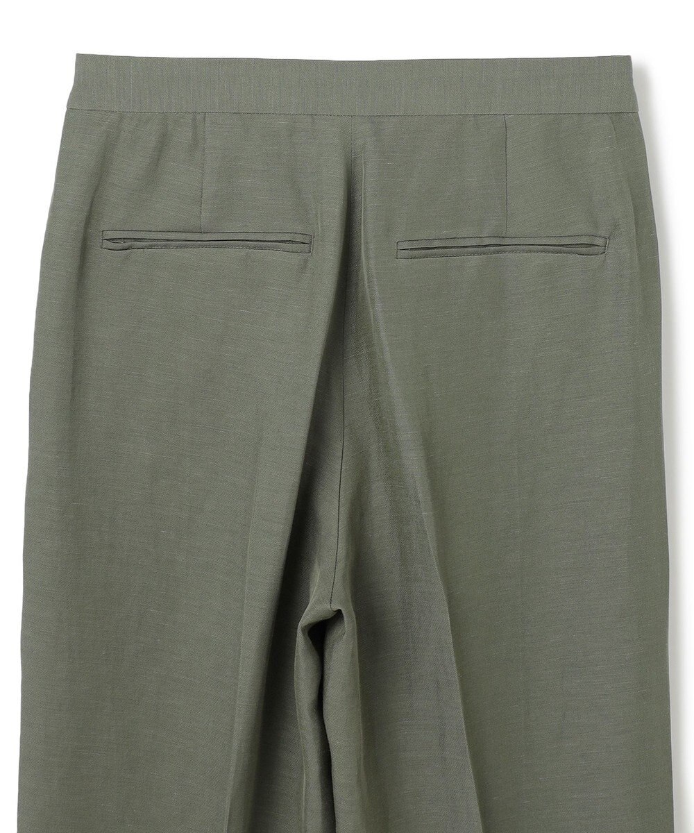 BEIGE， 【洗える】BERNARD / リネンストレートフルレングスパンツ 