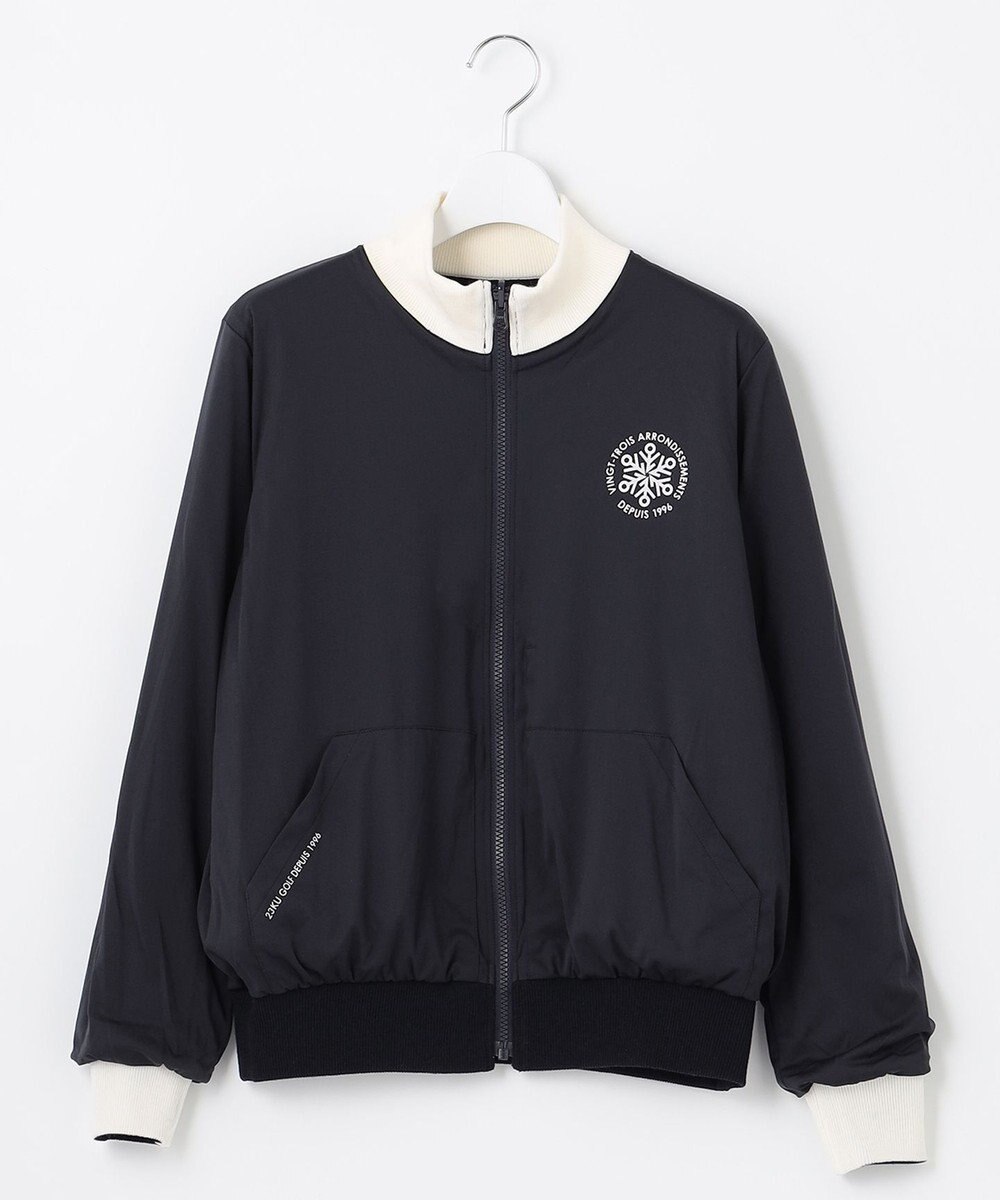 23区GOLF 【WOMEN】【リバーシブル】ノルディック柄　リバーシブル ブルゾン 