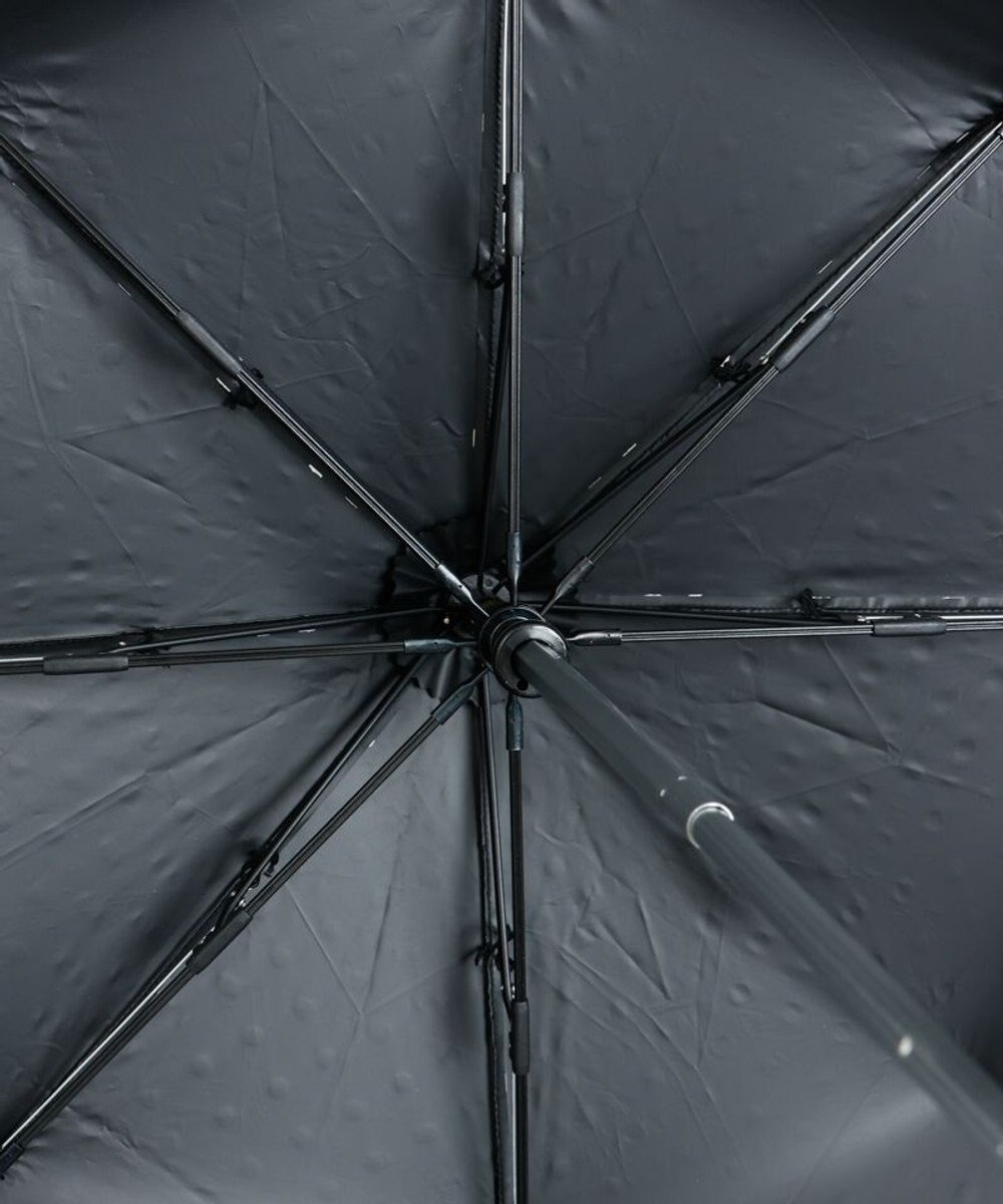 AURORA 【 NINA RICCI（ニナリッチ）】水玉プリント＆ビックスカラップ刺しゅう（折りたたみ傘） 