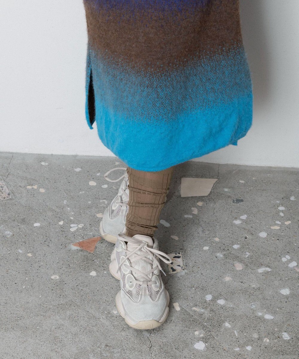 TRICOTE 6x2 RIB OVER KNEE SOCKS／6×2リブオーバーニーソックス 