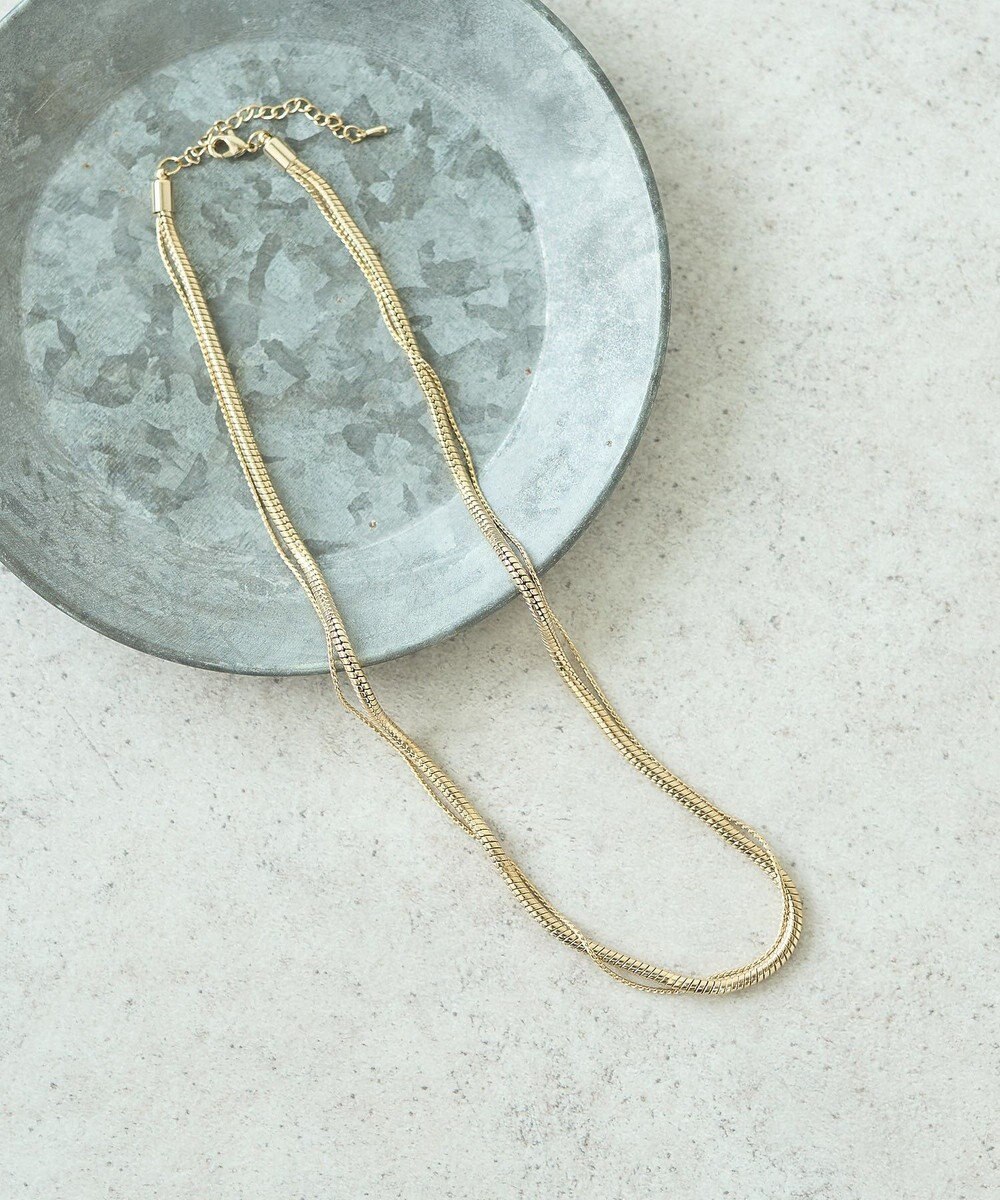 AMERICAN HOLIC ２連チェーンネックレス 