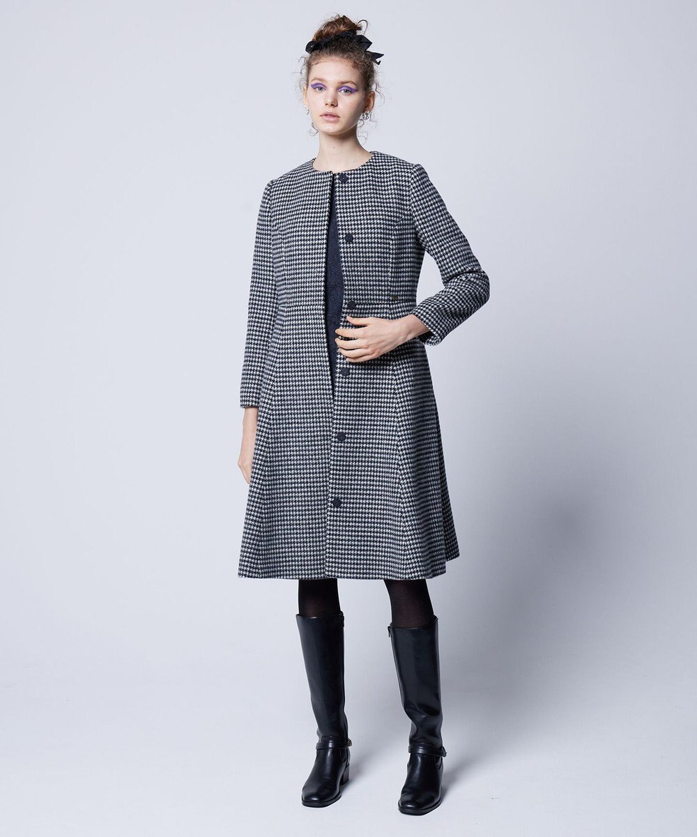 TOCCA 【消臭】RHYTHMIC PACE 千鳥柄コート 