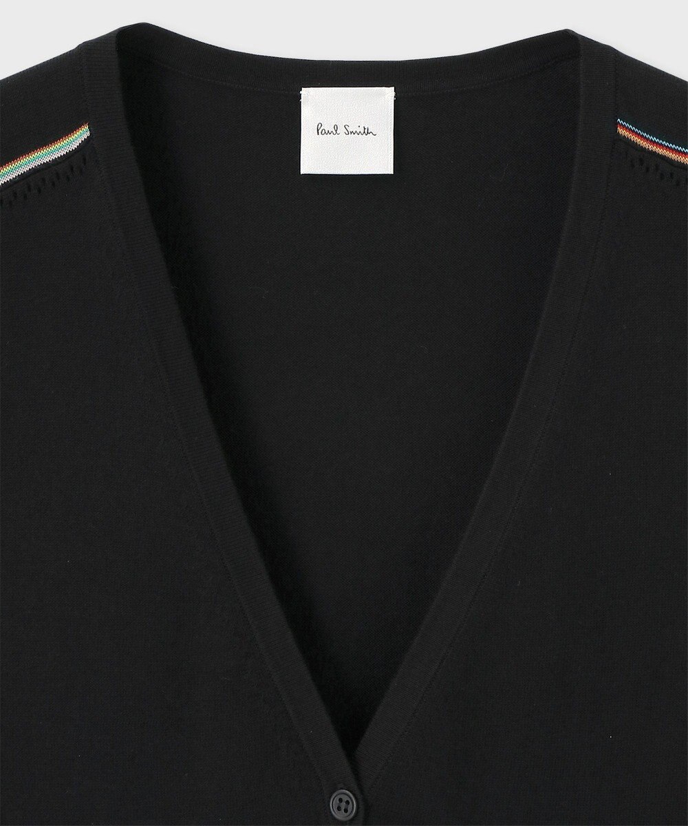 Paul Smith 【洗える】Signature Stripe アイレット カーディガン 