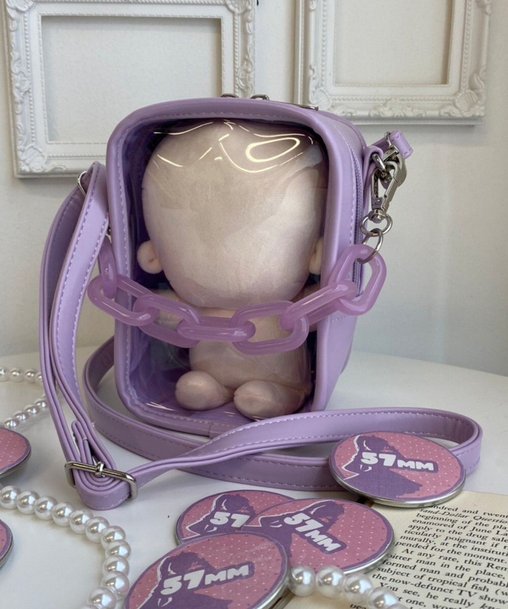 WEGO 【痛バ＆推し活グッズ】カラフルチェーンぬい痛ショルダー 