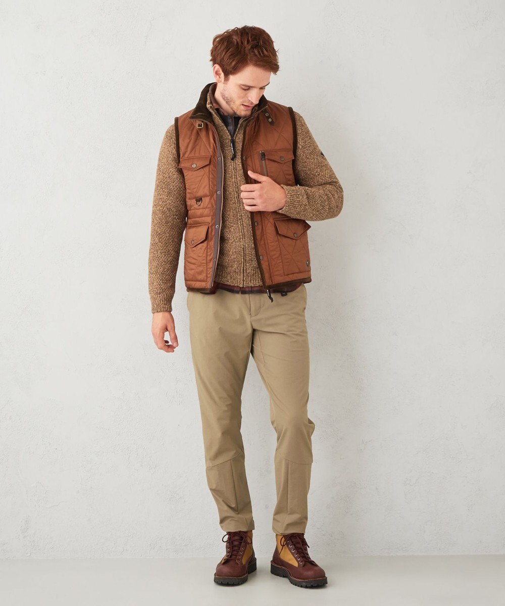 JOSEPH ABBOUD MOUNTAIN 【UNISEX】軽量/中綿 ダブルフェイス ベスト 