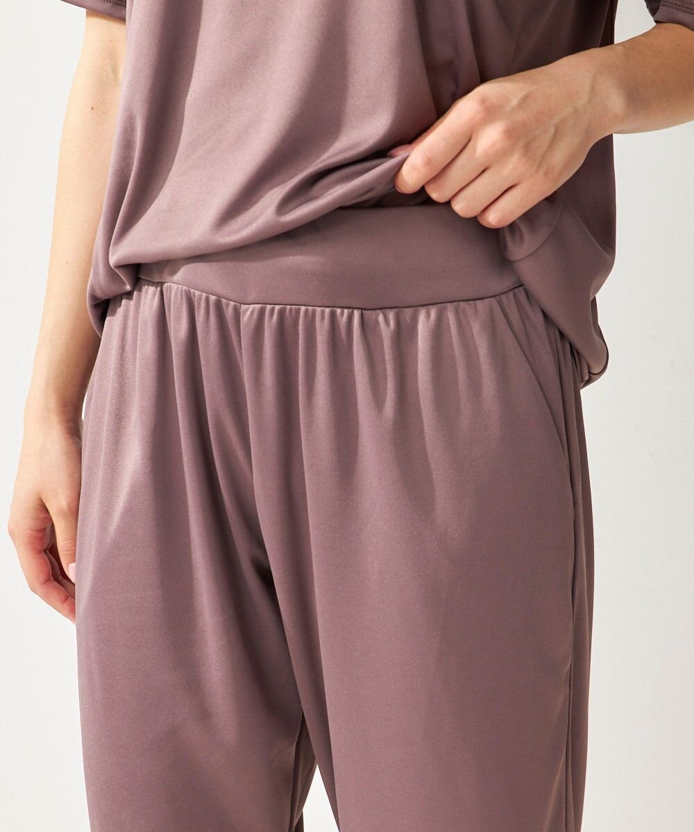 OP／FILA 【FILA】犬や猫の毛がつきにくいルームウェア上下セット/半袖 