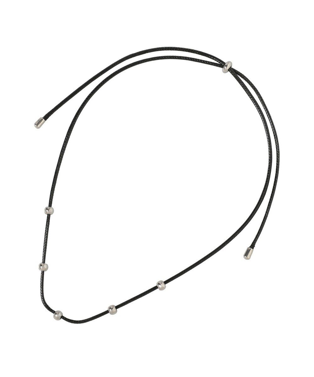 earth music&ecology メタルポイントコードネックレス 