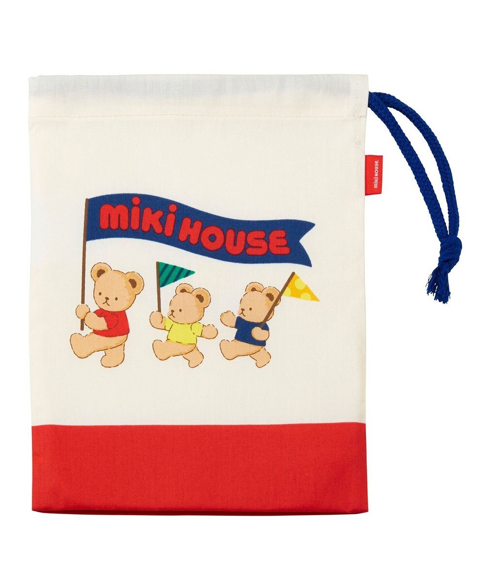 MIKI HOUSE HOT BISCUITS 【ミキハウス】 ミキハウスベア コップ袋 