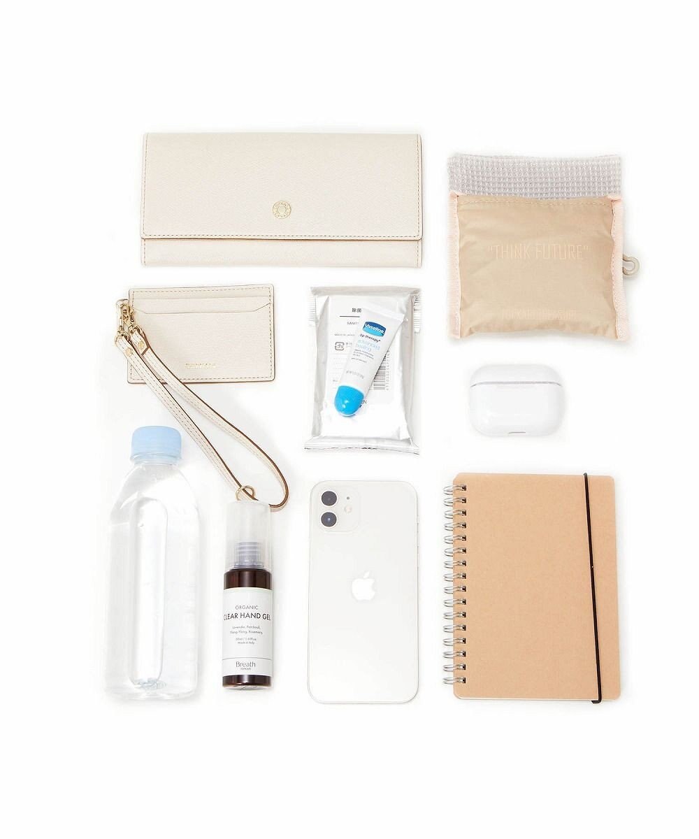 TOPKAPI 【Breath TOPKAPI】スコッチグレイン ネオレザー ミニ トート バッグ ショルダー付き S 