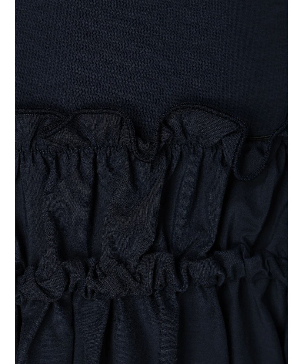 Green Parks armonia.異素材切替ドルマンワンピース 