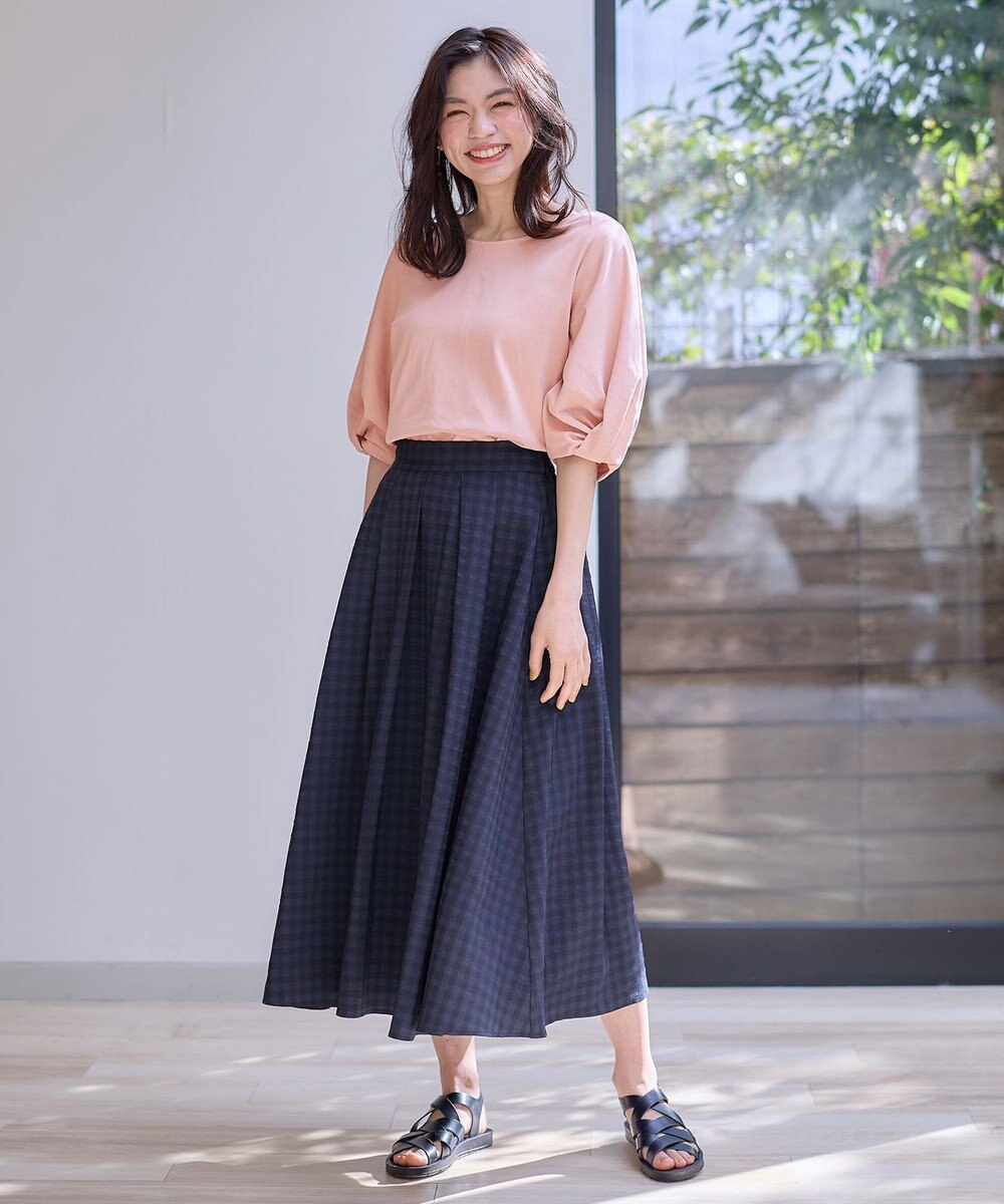 ANY シルケットスムース タックスリーブプルオーバー 