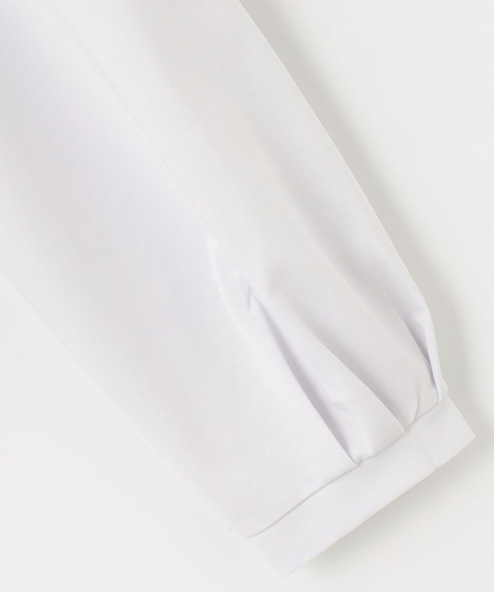 J.PRESS LADIES S 【吸水速乾】プレーティングジャージー フリル襟 カットソー 