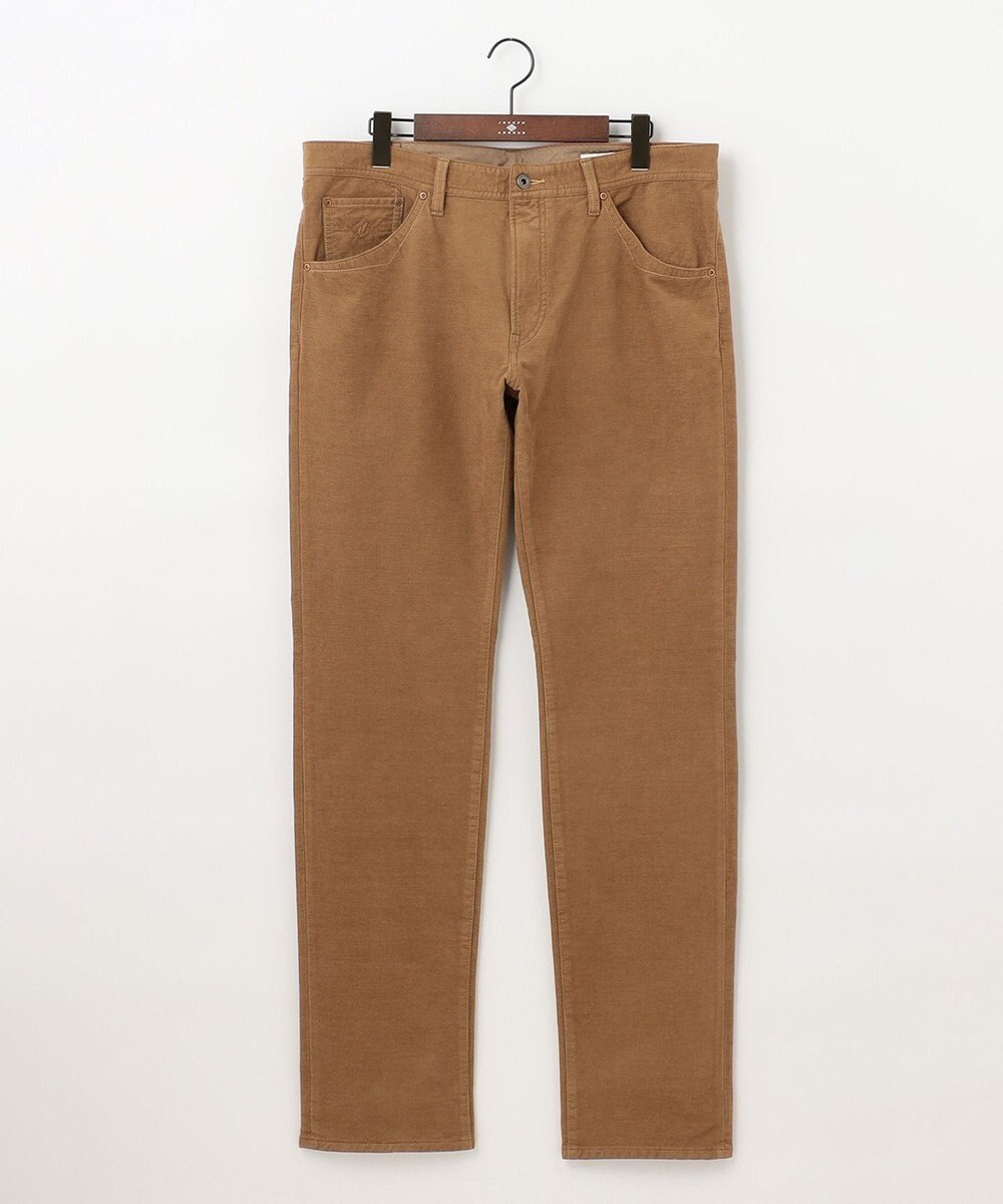 JOSEPH ABBOUD 【キングサイズ・裏起毛/ストレッチ】5ポケット オーガニックカルゼ パンツ 