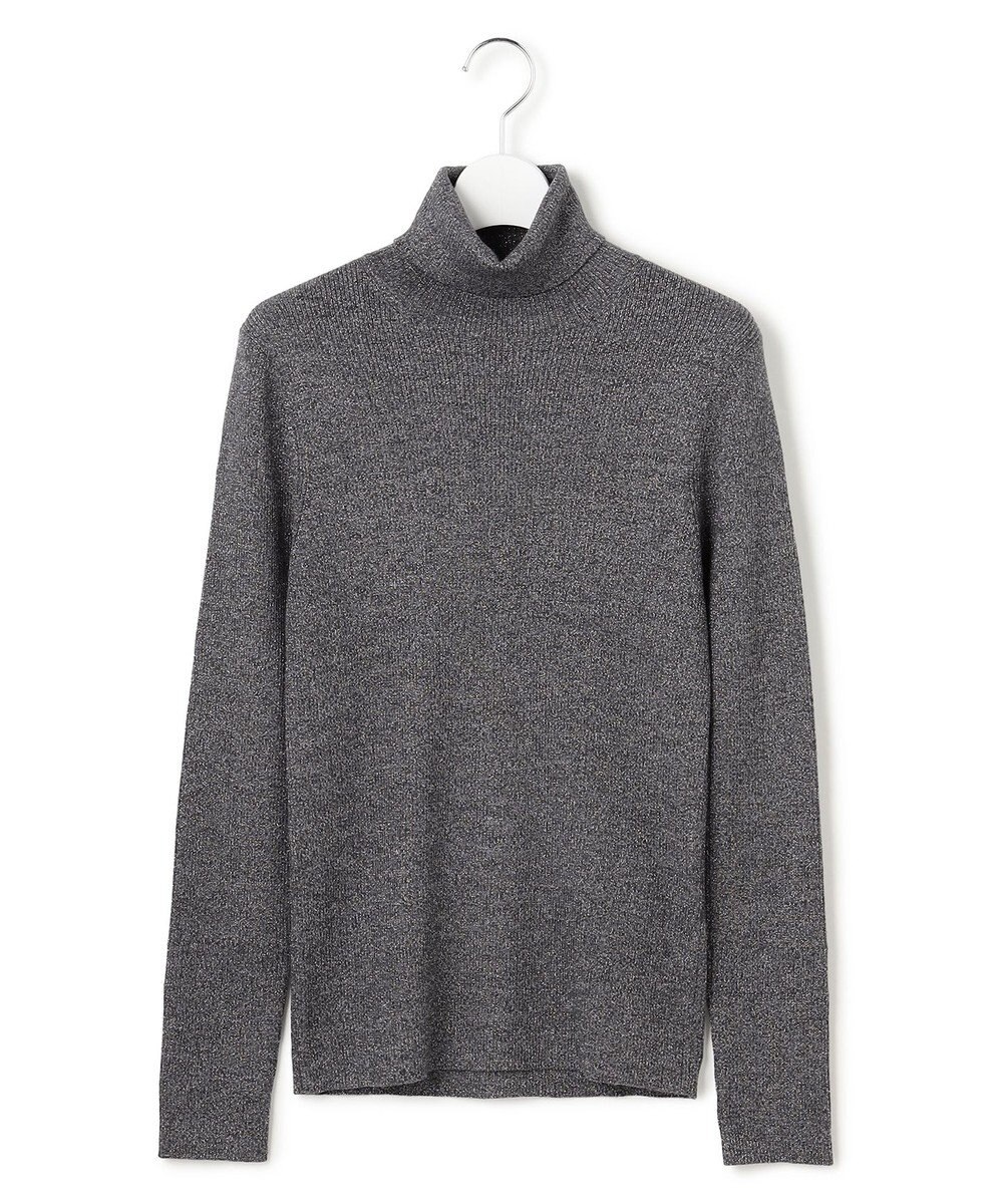 ICB L 【新色追加】エクストラファインメリノリブ タートルネックプルオーバー 