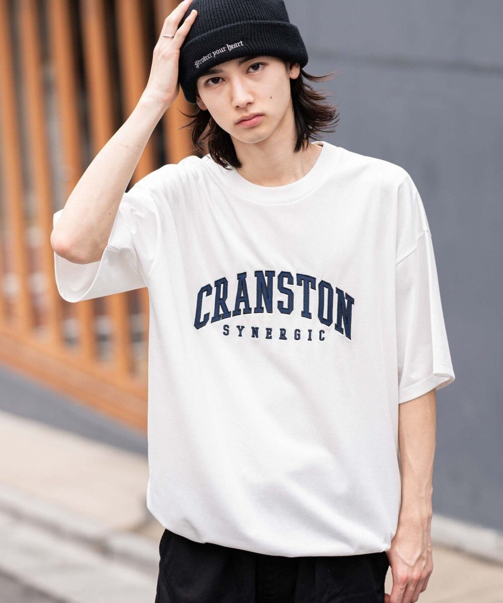WEGO 【接触冷感/ユニセックス着用ITEM】カレッジロゴグラフィックT（SS） 