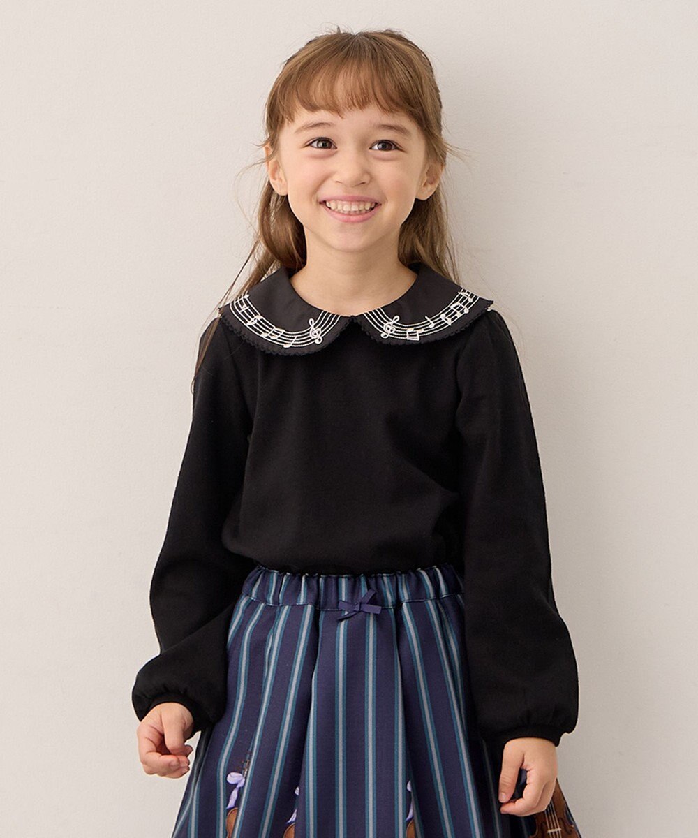 ANY KIDS 音符ブラウス 