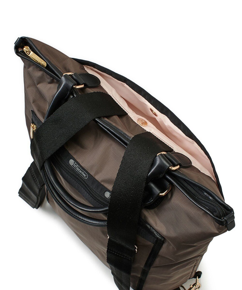 LeSportsac EVERYDAY TH CITY BKPK/アップタウンダークチョコ/ブラック 