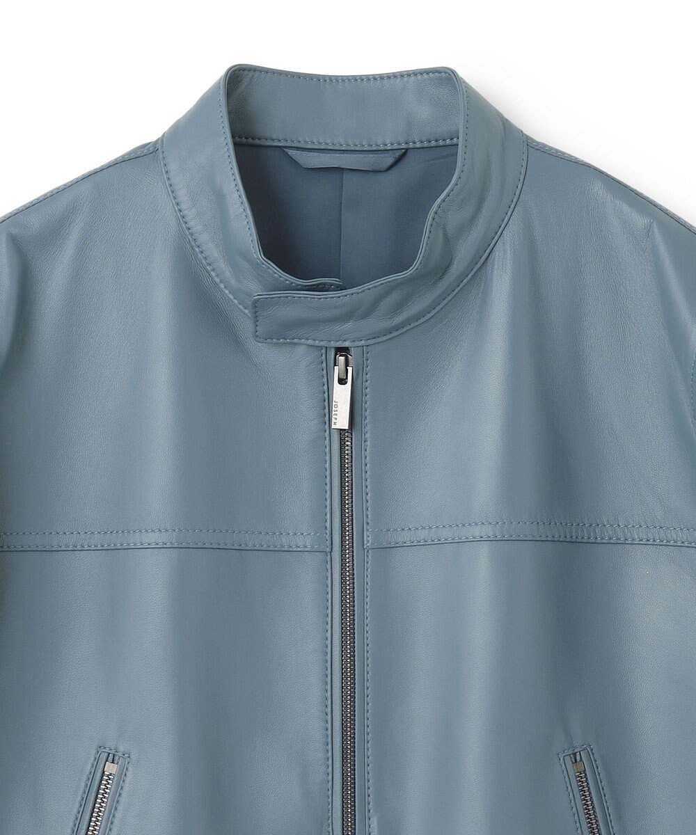 JOSEPH HOMME 【LEON 2月号掲載】ライトラムナッパレザー　シングルライダース 