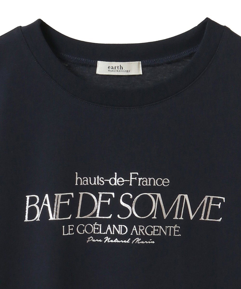 earth music&ecology 【接触冷感/洗濯機可】Ｈａｕｔｓ－ｄｅ－ＦｒａｎｃｅフレンチＴ 