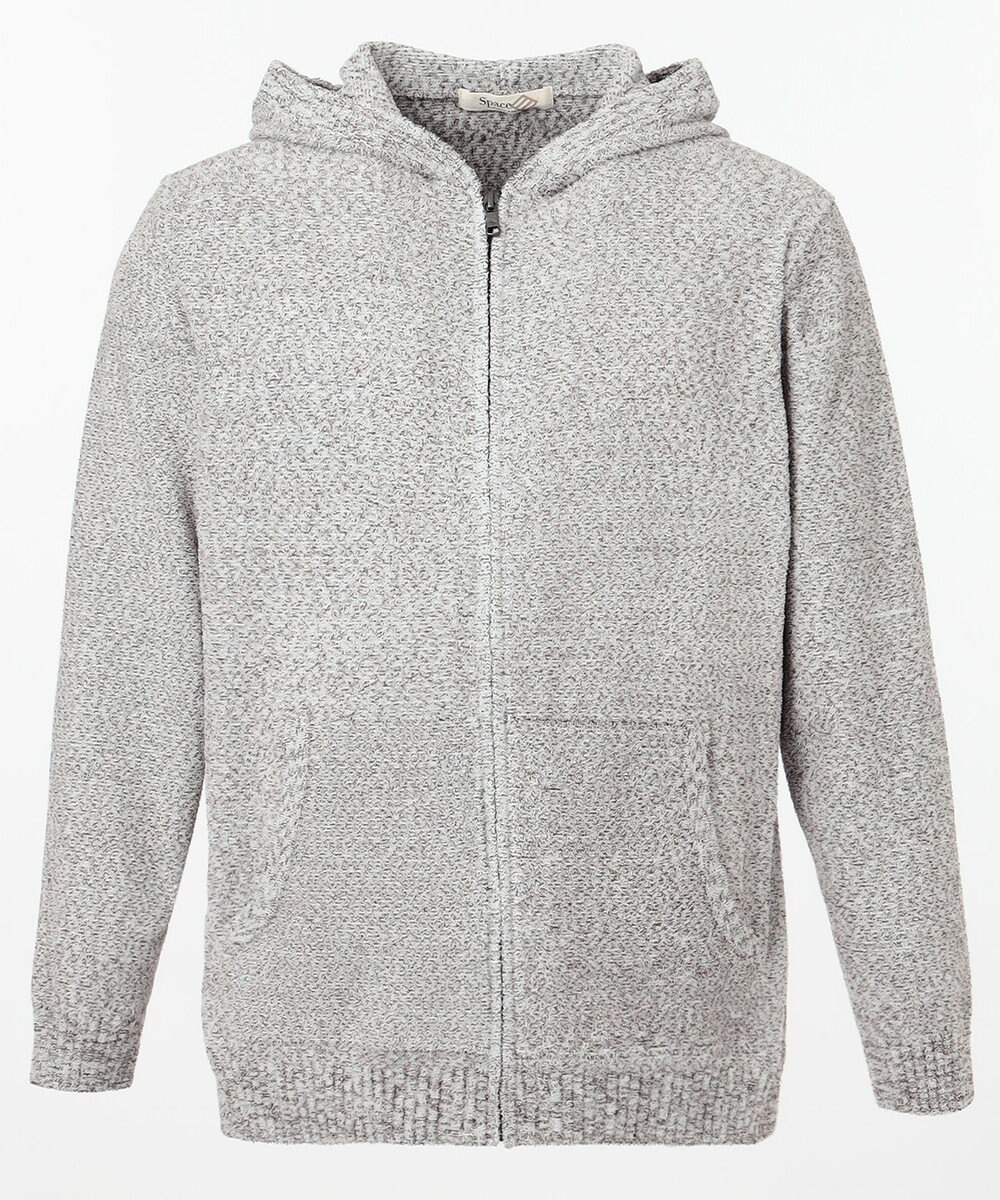 JOSEPH ABBOUD MOUNTAIN 【SPACE】ベアフリース フルZIPパーカー 
