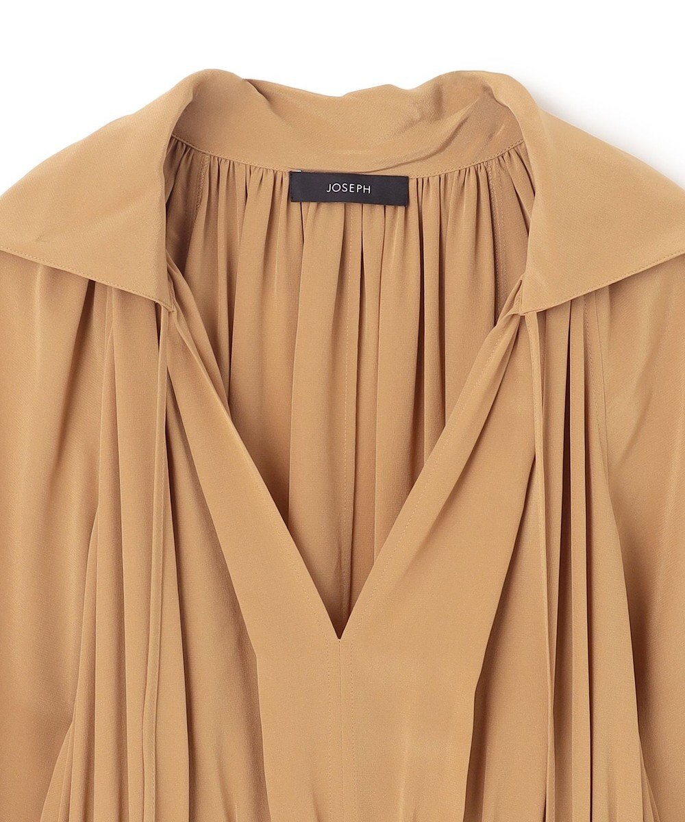 JOSEPH クレープドソワ　ドレス 