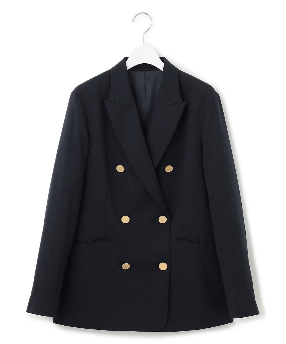 23区 TW ギャバジン 紺ブレ ジャケット 