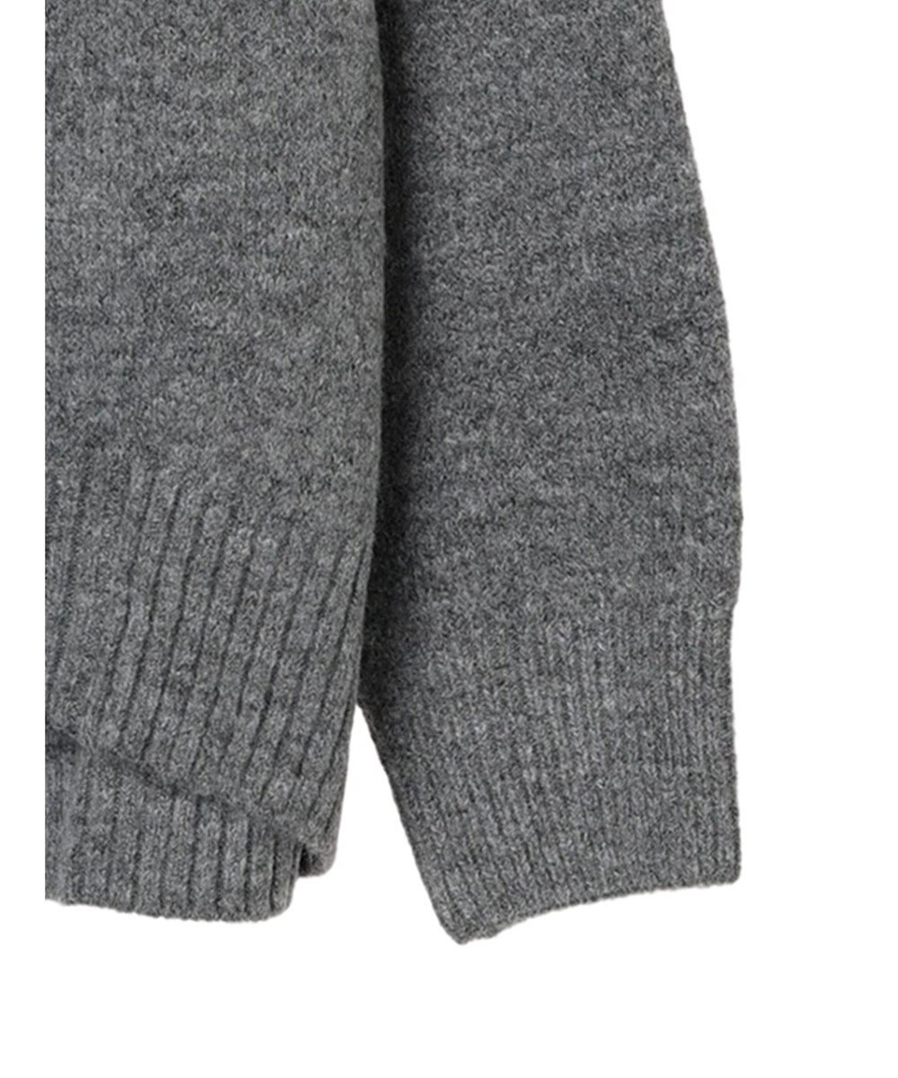 Green Parks ｆｕｗａっとメランジ前後差ニットプルオーバー 