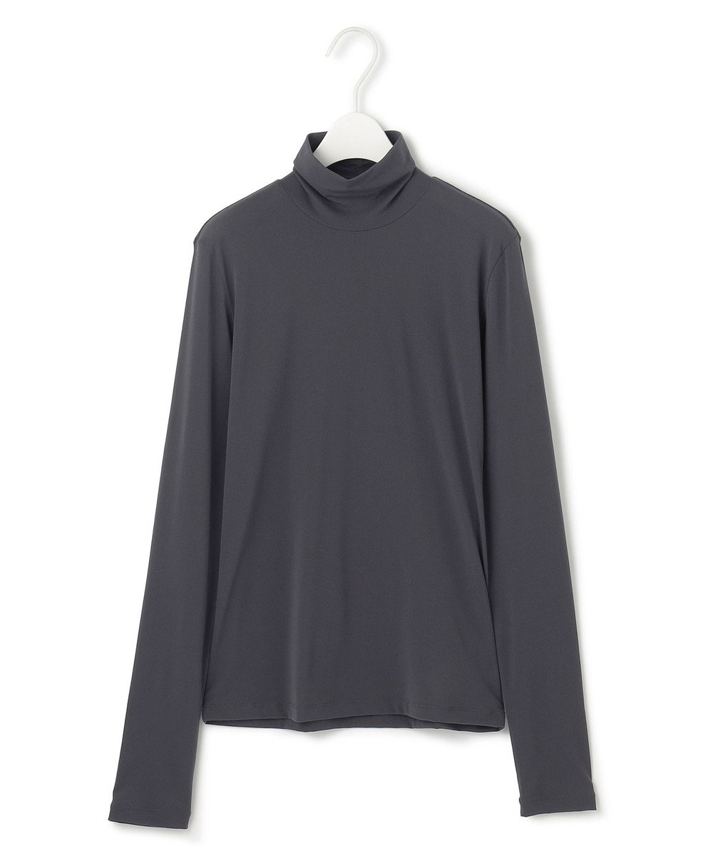 ICB 【洗える】 パウダリーチュール ハイネックトップス 