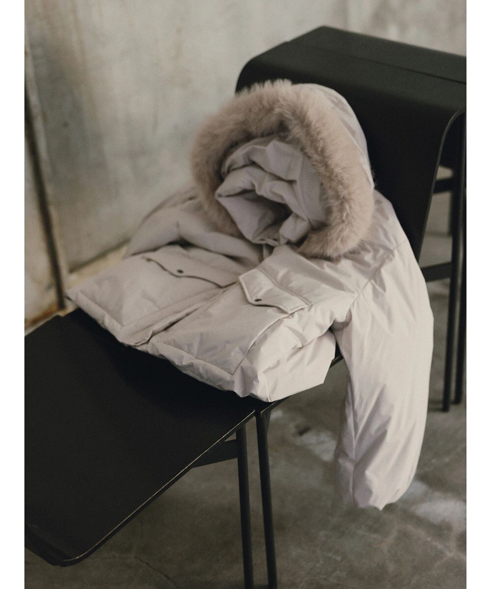 Te chichi 【宮本茉由着用】フードショートダウンジャケット 