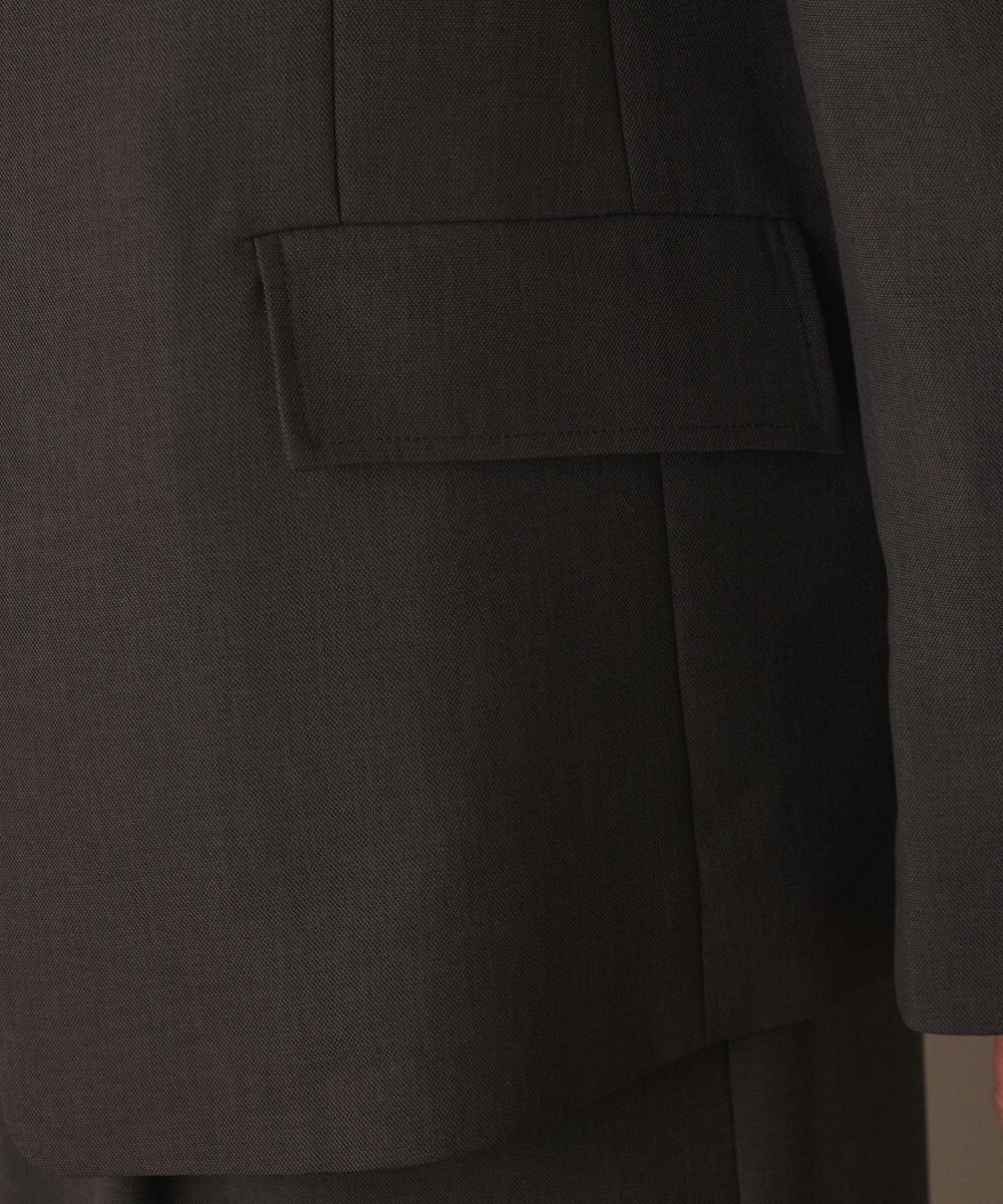 GRACE CONTINENTAL バックシャンノーカラージャケット 