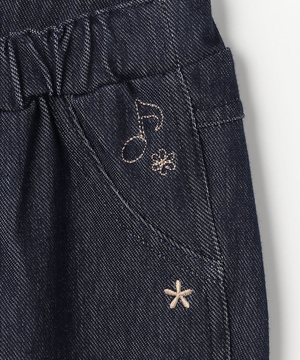 組曲 KIDS 【80-100㎝】シンフォニー デニムニットパンツ 