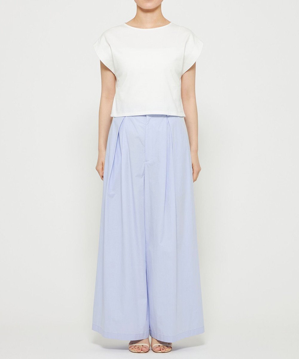 uncrave カラータイプライター ワイドパンツ 