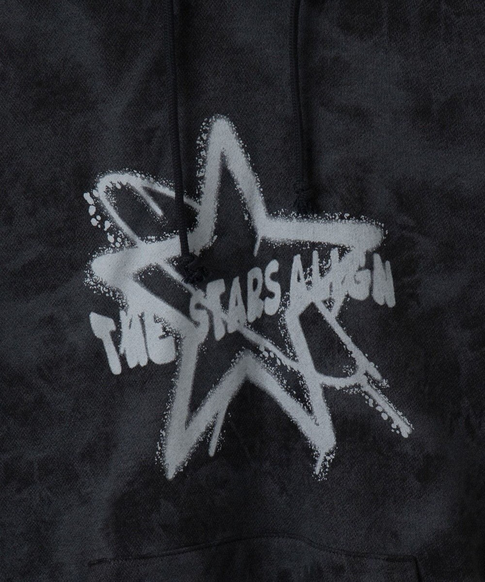 WEGO 【ユニセックス着用ITEM】スノーダイグラフィックビッグパーカー 