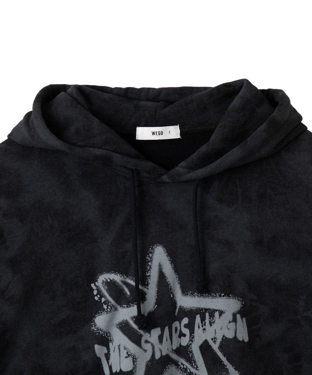 WEGO 【ユニセックス着用ITEM】スノーダイグラフィックビッグパーカー 