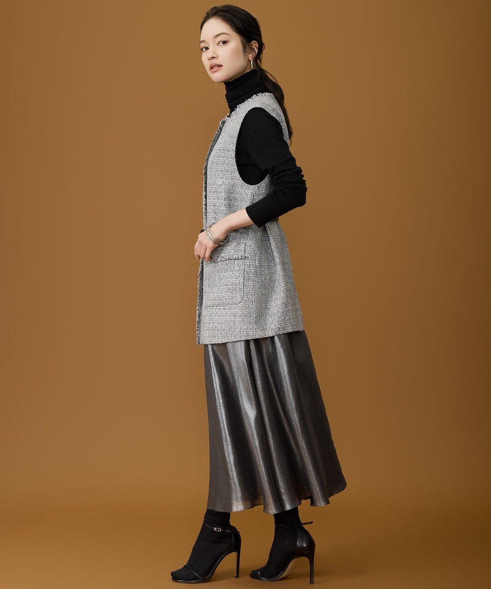 自由区 L 【SHIHOさん着用】ウールシルクミックスインナー ニット 