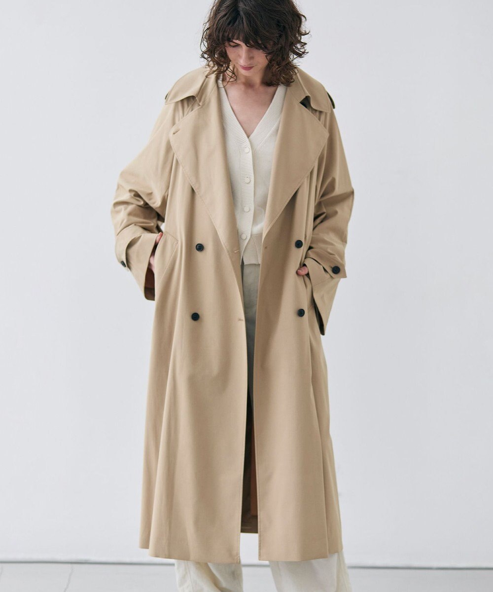 BEIGE， IBERIS / オーバーサイズトレンチコート 