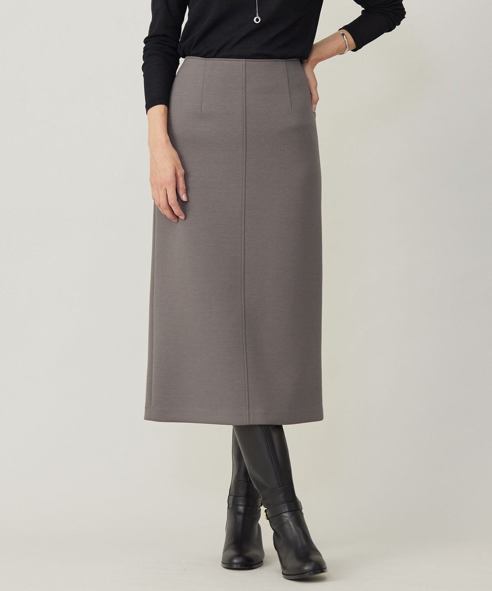 J.PRESS LADIES L 【WEB限定カラーあり・洗える】ダンボール ナロー スカート 