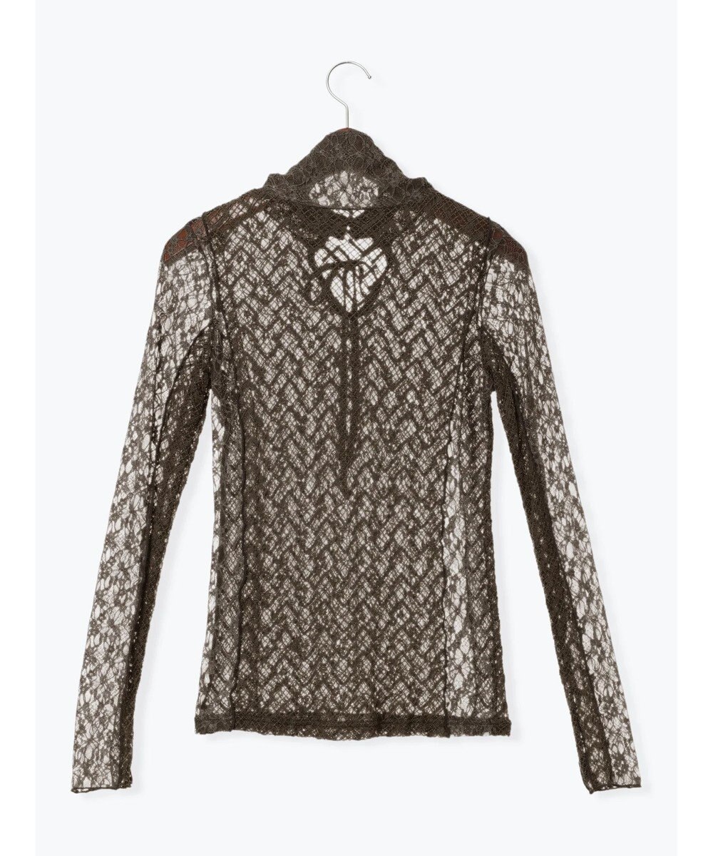 Te chichi パッチワークレース前後2WAY衿デザインTOPS《2025Autumn catalog item》 