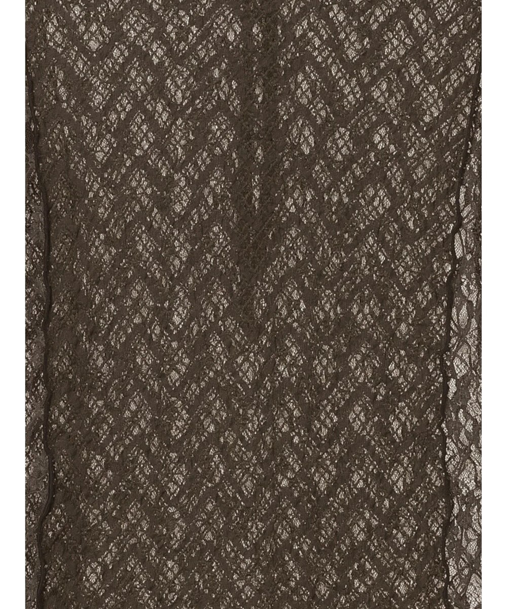 Te chichi パッチワークレース前後2WAY衿デザインTOPS《2025Autumn catalog item》 