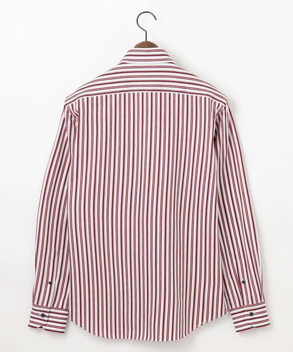 JOSEPH ABBOUD 【ストレッチ・イージーケア】ジャージーストライプシャツ 