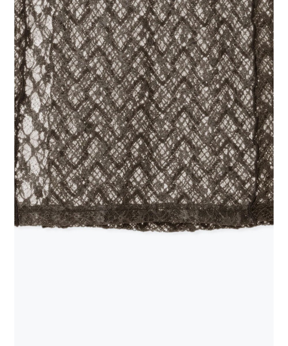 Te chichi パッチワークレース前後2WAY衿デザインTOPS《2025Autumn catalog item》 