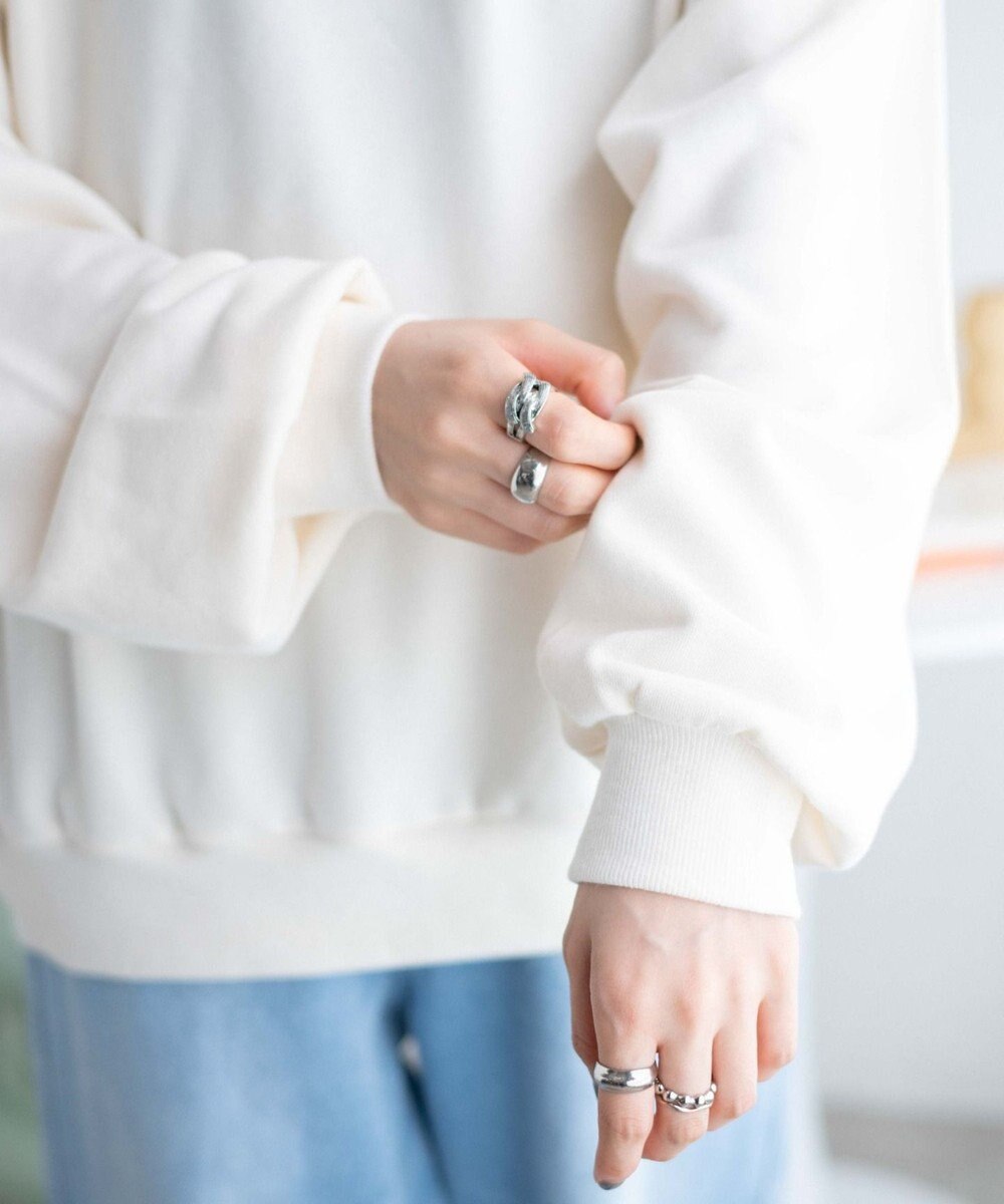 WEGO ハーフジップBIGスウェット 