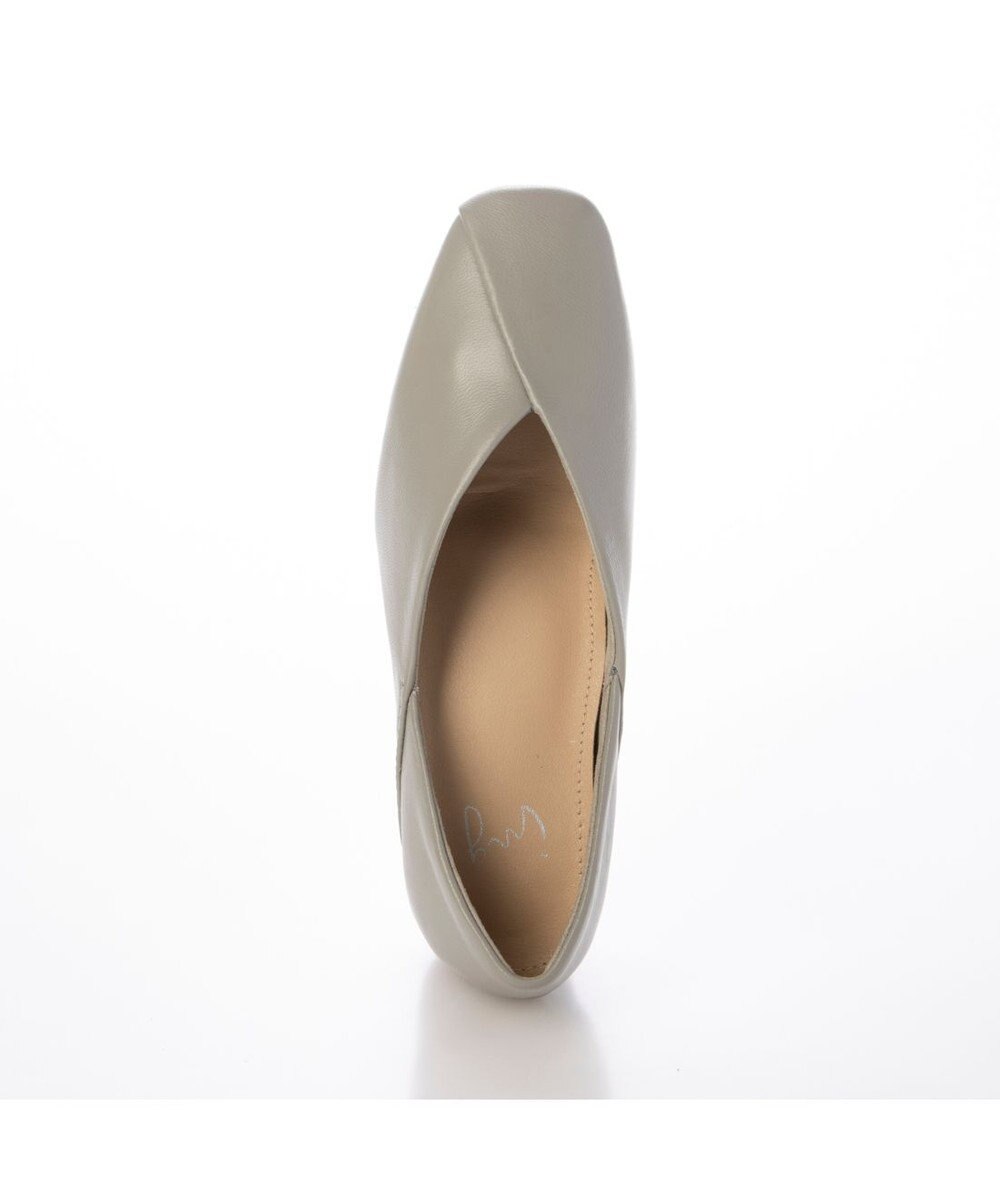 ing <ing>切り替えデザインローヒールパンプス 