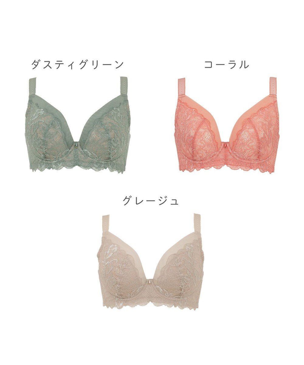 BRADELIS New York 【BRADELIS New York】レーシィミニマイザーブラ23A1 グラマーバストをコンパクトに見せる補正ブラ 