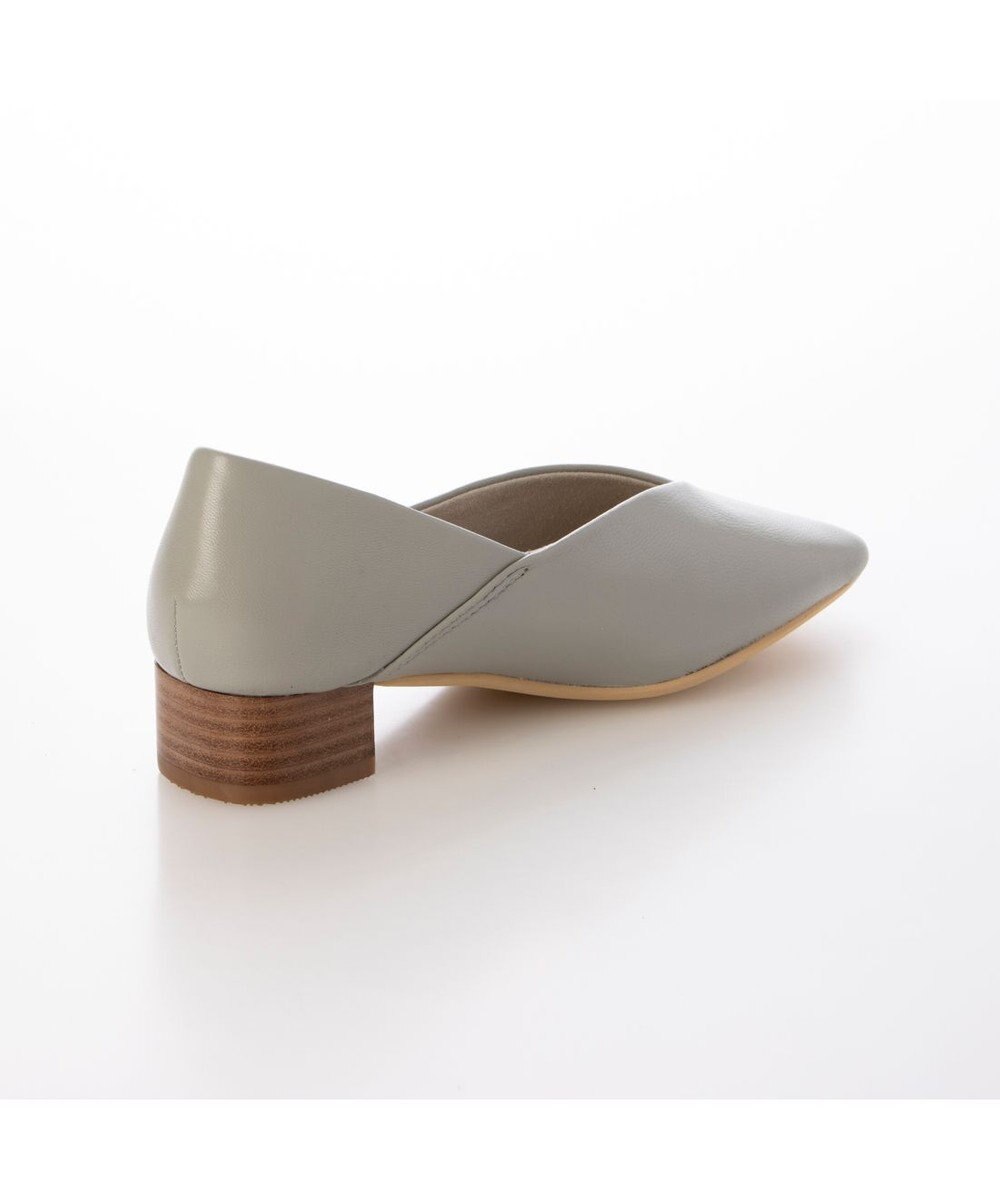 ing <ing>切り替えデザインローヒールパンプス 