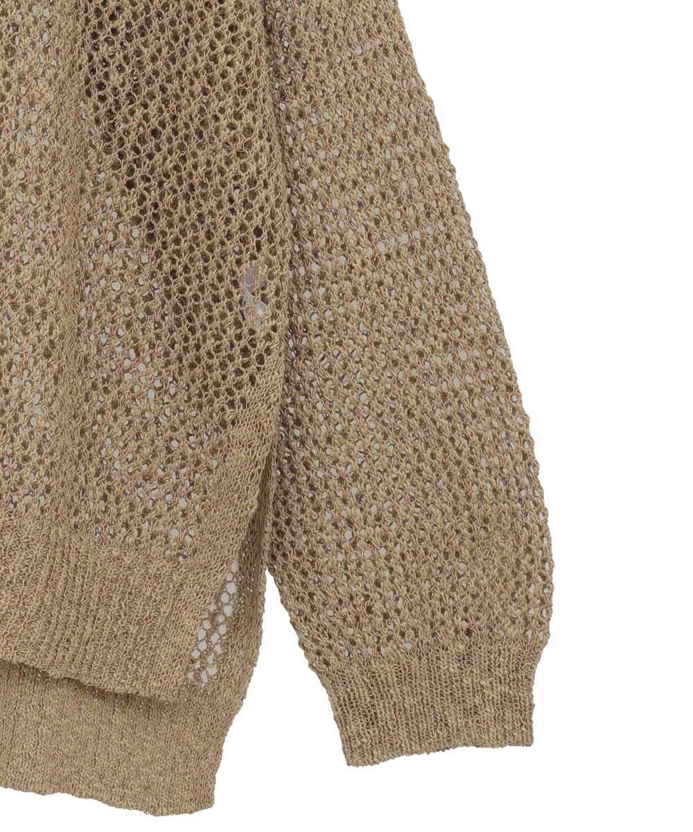 YECCA VECCA スラブメッシュルーズニット 