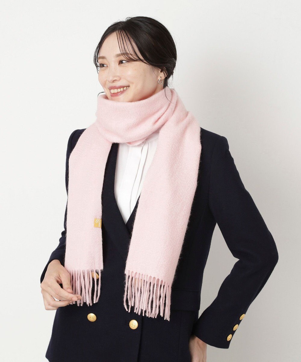 MOONBAT WEB限定【洗える】ミエル (miel) カシミヤ100％ プレーンマフラー 