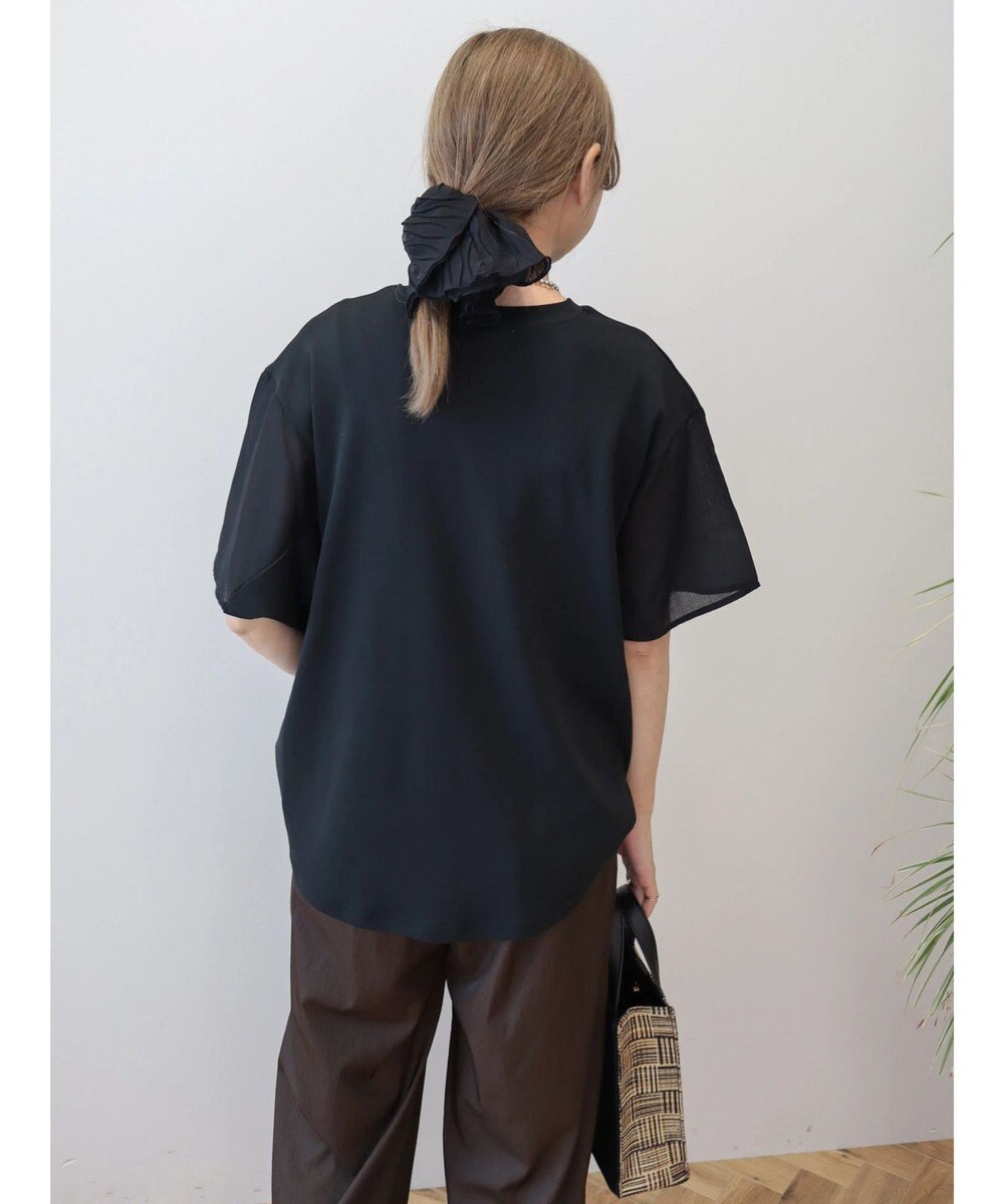 AMERICAN HOLIC 異素材ショルダー切替カットプルオーバー 