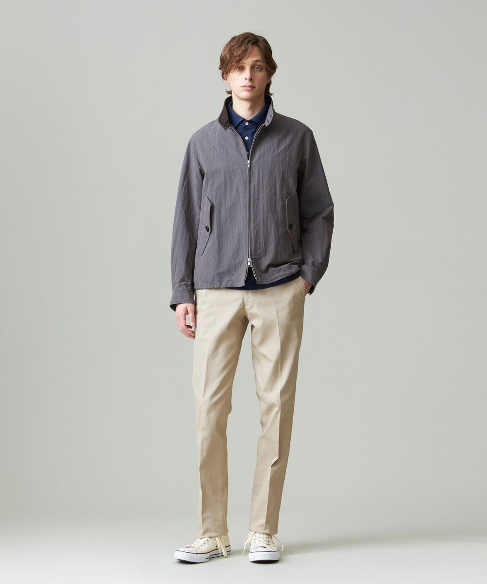 J.PRESS MEN 【KING SIZE】ピースダイ トリコチンストレッチパンツ 