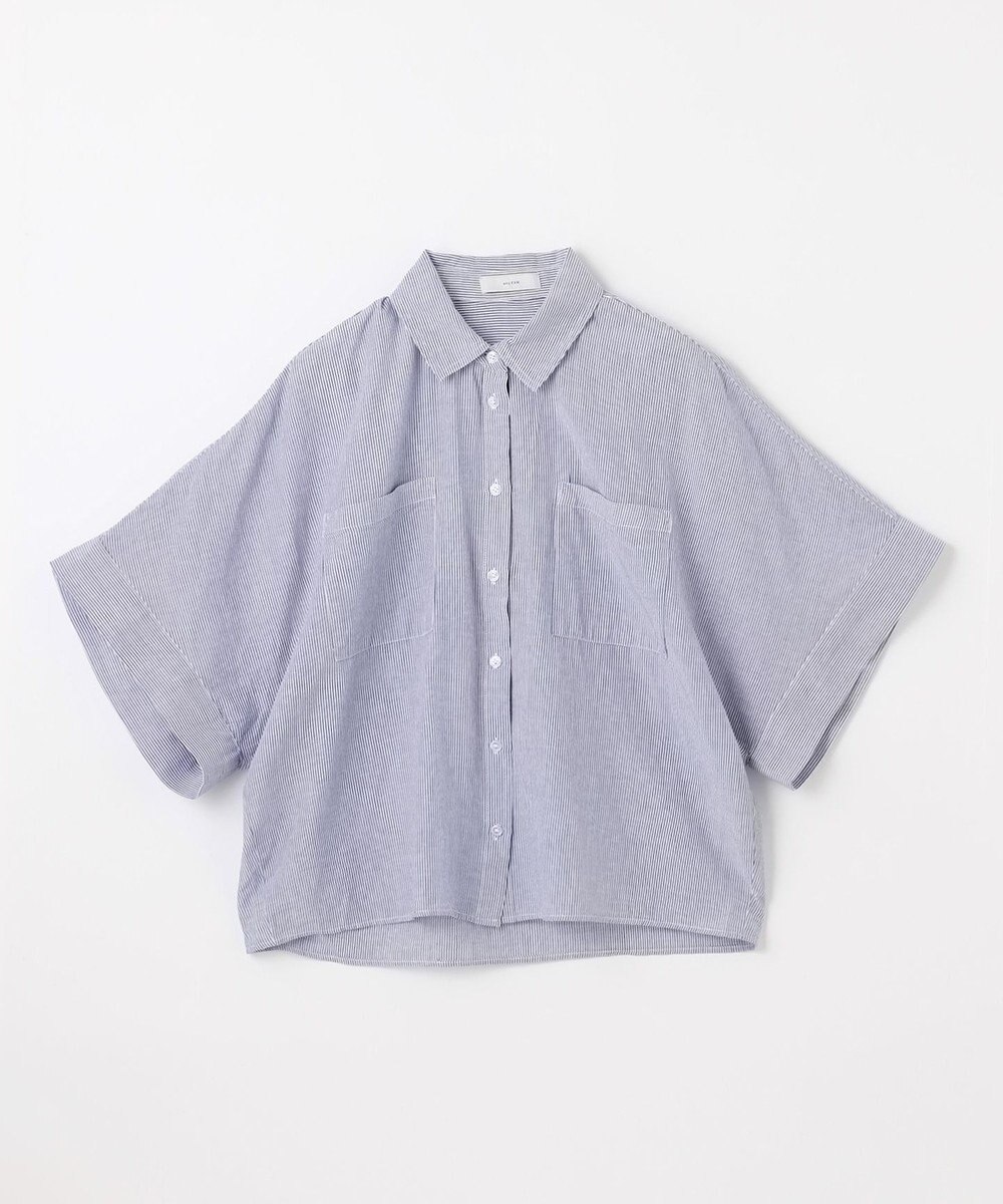 ANY 【手洗い可】コットンリネンブラウス 